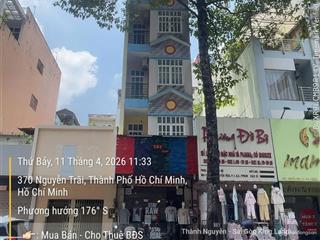 Nhà mt nguyễn trãi quận 5 kết cấu 5 tầng vị trí siêu đẹp giá bán chỉ 41 tỷ thương lượng
