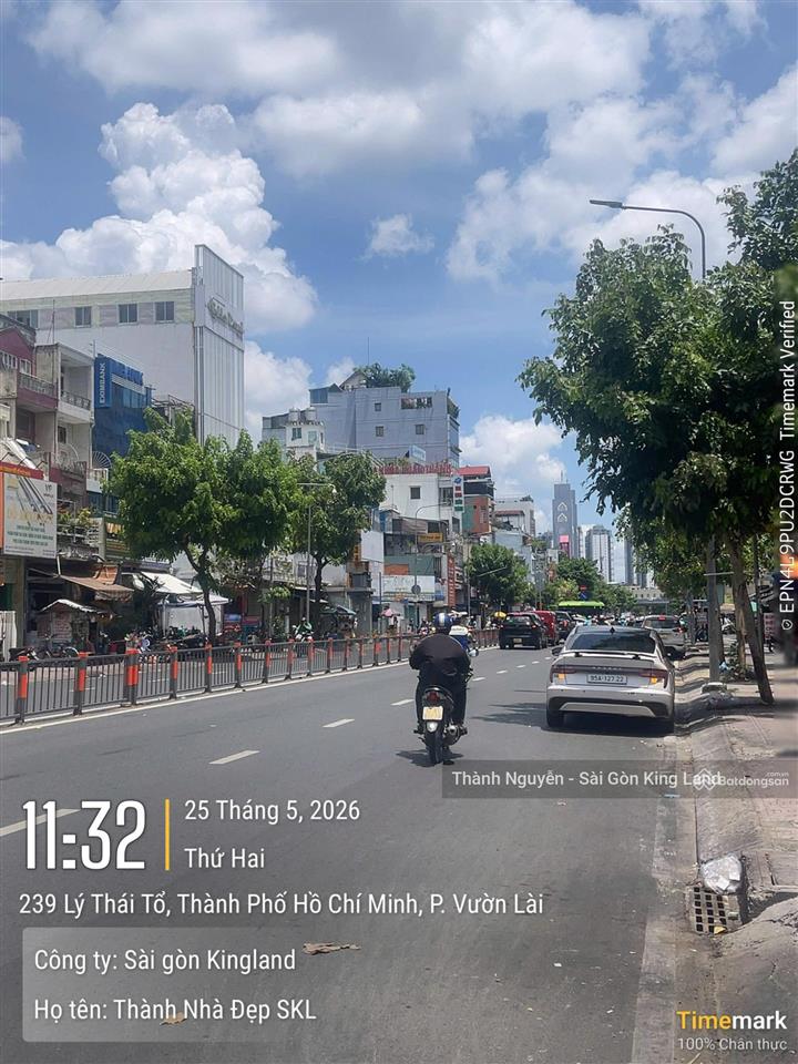 Bán tòa nhà mt lý thái tổ quận 10. dt 5x22m hầm 6 lầu thang máy tài sản sinh lời cao giá 45.5 tỷ