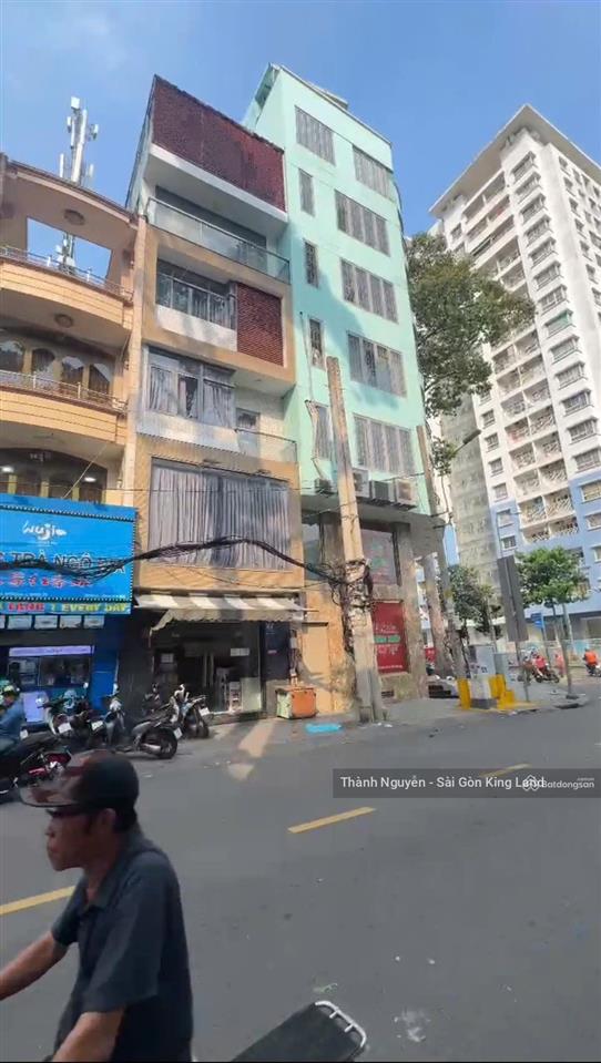 Bán nhà mặt tiền ngô quyền, phường 5, quận 10  6 tầng, dòng tiền 60 triệu/tháng