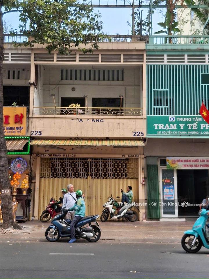 Mặt tiền nguyễn chí thanh, phường 12, quận 5 diện tích lớn hiếm có 145m sát chợ rẫy giá 48 tỷ