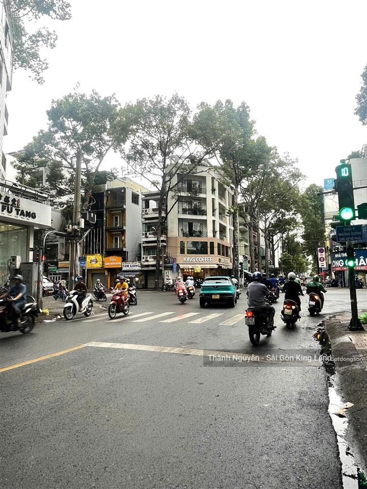 Mặt tiền trần bình trọng, quận 5, vị trí vàng, dòng tiền ổn định ngang 9,5x20m dtcn 182m giá 98 tỷ