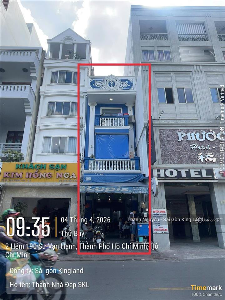 Bán mặt tiền sư vạn hạnh, quận 5 ngay chợ an đông | 4x26m | 3 tầng | chỉ 30 tỷ tl