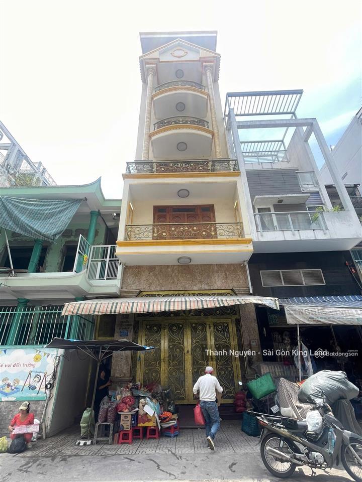 Mặt tiền nguyễn xuân phụng, q6. tòa nhà 7 tầng cn 176m2, giá 42 tỷ tl khu kinh doanh