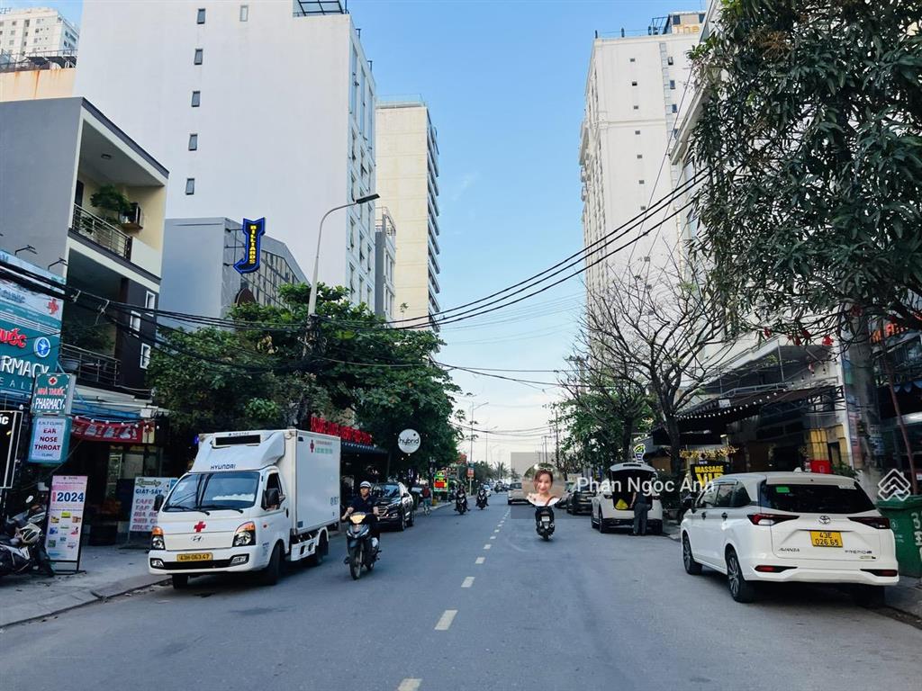 Nhà đất đỗ bá rộng 10m5 thông biển mỹ khê siêu hiếm dt 161.5m2 phù hợp xây tòa căn hộ kinh doanh