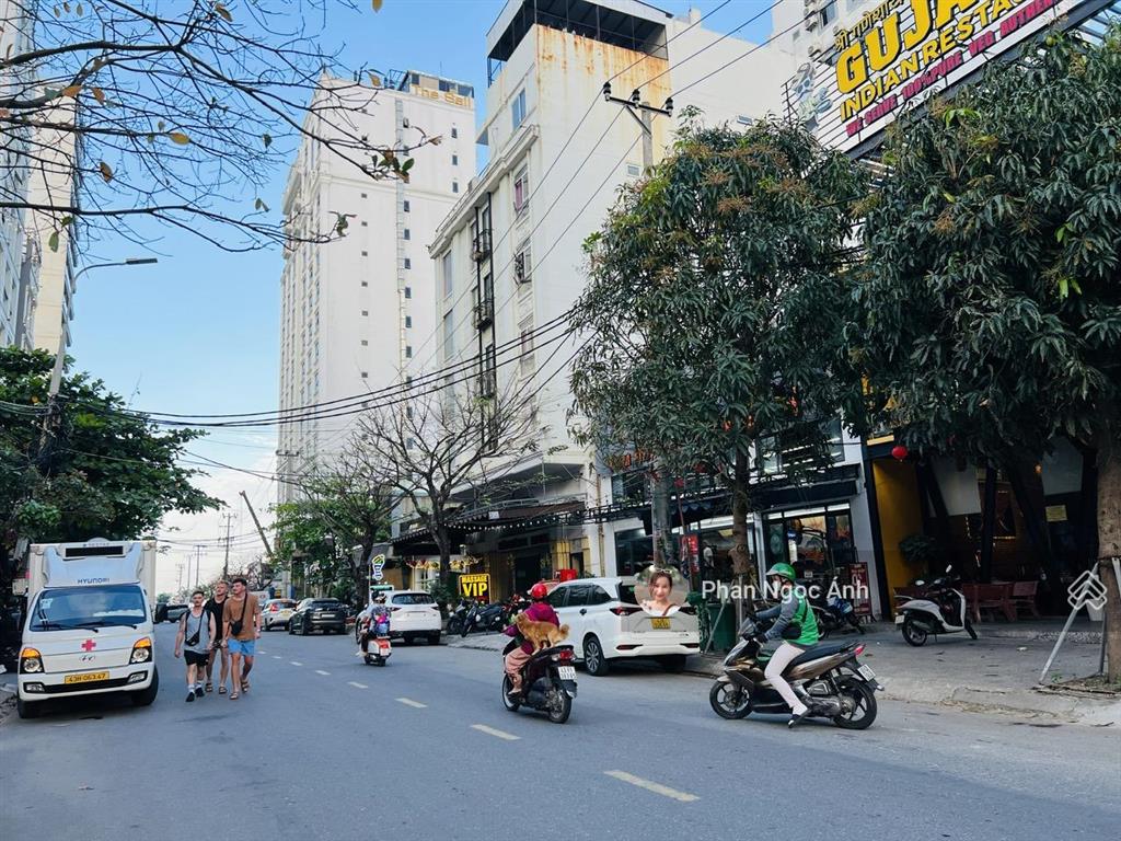 Nhà đất đỗ bá rộng 10m5 thông biển mỹ khê siêu hiếm dt 161.5m2 phù hợp xây tòa căn hộ kinh doanh