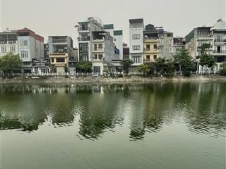 Cần bán đất mặt hồ tại trâu, diện tích 107m2, mặt tiền 6,5m hướng đông nam.