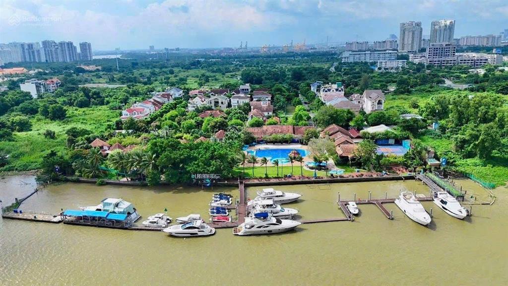 Biệt thự sân vườn có bến du thuyền 5*, khu compound lan anh village, thủ thiêm, trần bạch đằng