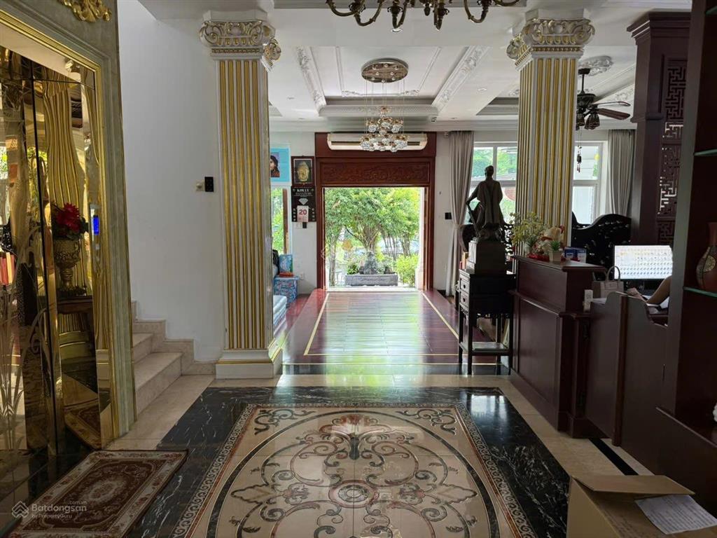 Biệt thự sân vườn có bến du thuyền 5*, khu compound lan anh village, thủ thiêm, trần bạch đằng