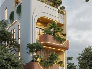 Tòa căn hộ 4 tầng hồ bơi  phố tây sơn trà  130m2  dòng tiền 130tr/tháng  giá 17.x tỷ