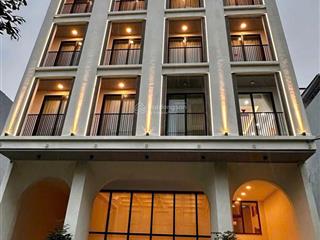 Tòa căn hộ 5 tầng  khu phố tây an thượng  150m2, mặt tiền 6.3m  dòng tiền 220 triệu/th