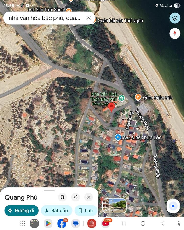 Chính chủ gửi bán lô góc view biển siêu rẻ tại quang phú, đồng hới, quảng bình (296,6m2 giá 4,x tỷ)