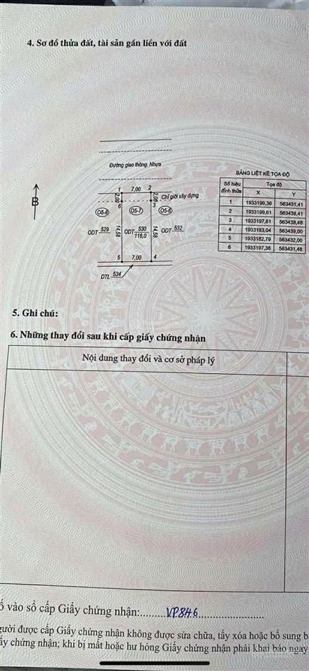 Bán lô đất đẹp tại kđt tây hữu nghị, tp đồng hới, quảng bình, lô o5.7 giá 2,95 tỷ, 116m