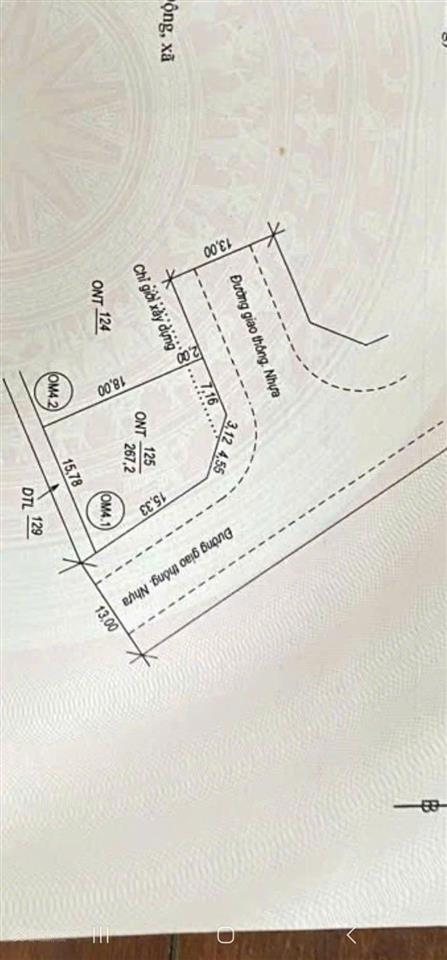 Chính chủ gửi bán lô góc siêu đẹp om4.1 sa động 2, bảo ninh, đồng hới, quảng bình (267m2, 7,x tỷ)