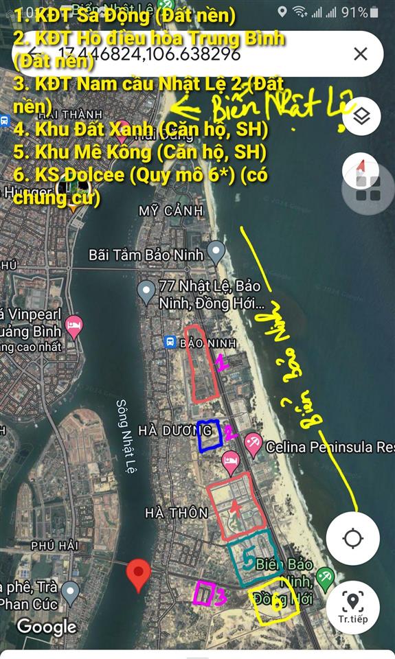 Chính chủ gửi bán lô góc siêu đẹp om4.1 sa động 2, bảo ninh, đồng hới, quảng bình (267m2, 7,x tỷ)