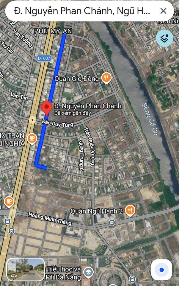 Bán đất đường nguyễn phan chánh, kđt phú mỹ an, ngũ hành sơn, đà nẵng (150m², giá chỉ 7,999 tỷ)