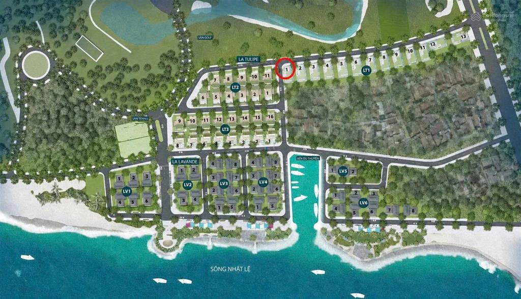 Bán lô góc 325m2 kđt nhật lệ riverside  mỹ cảnh  bảo ninh  đồng hới  quảng bình (2x triệu/m2)