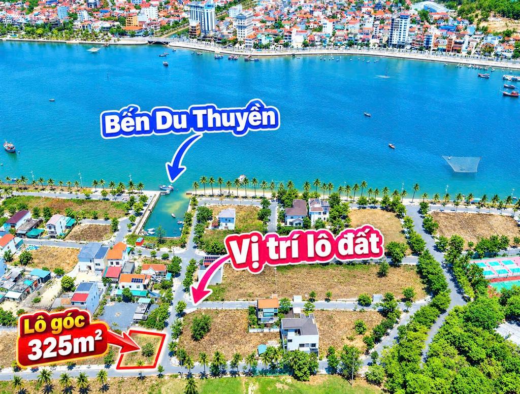Bán lô góc 325m2 kđt nhật lệ riverside  mỹ cảnh  bảo ninh  đồng hới  quảng bình (2x triệu/m2)