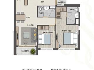 Bán nhanh victoria 2pn 2wc view quận 1