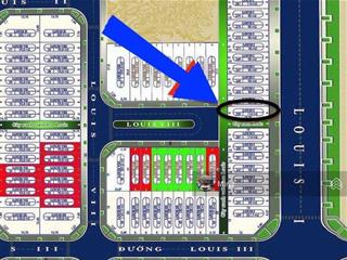 Chính chủ  bán căn xẻ khe louis 1.259, mặt đường 17.5m, hướng đông, 3 mặt thoáng. giá 260tr/m2