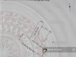 Chủ gửi bán lô đất mặt đường phạm hải đông lãm đa phúc hưng đạo 64,3m2 lô góc diện tích  64,3m2