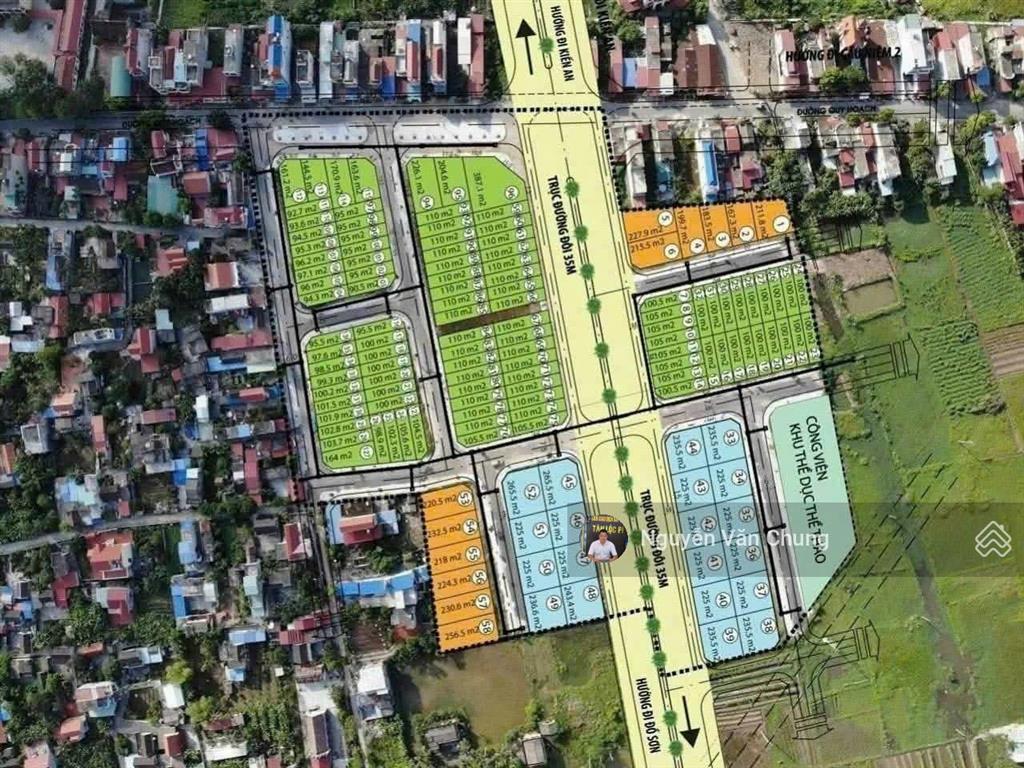 Bán lô đất 110m mặt đường 35m centrapark đa phúc (hưng đạo mới) sát dự án fpt giá hơn 30 triệu/m2