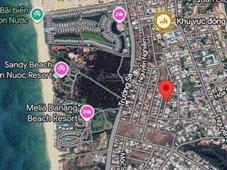 Bán lô 2 mặt tiền trước sau bùi bỉnh uyên sát biển ngũ hành sơn đà nẵng