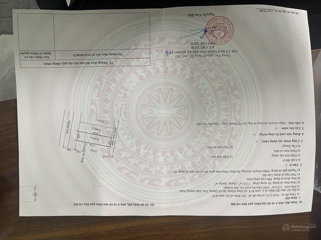 Bán đất thôn 8+9 sông khoai, quảng yên, quảng ninh