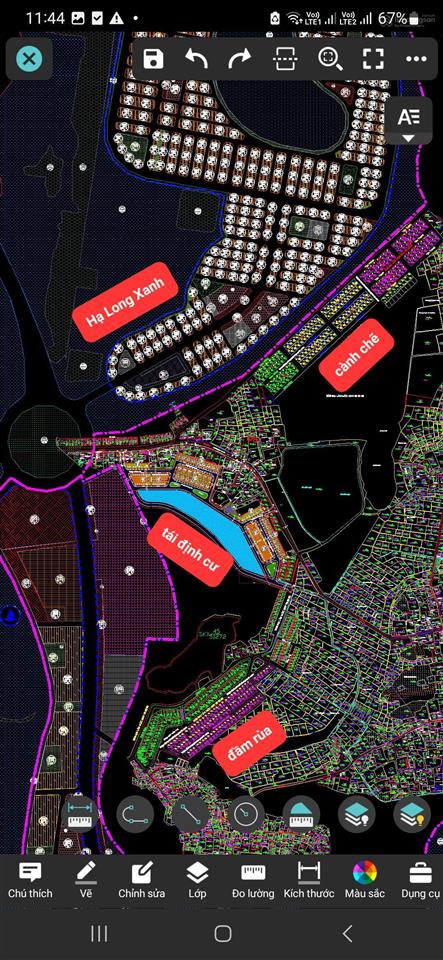 Bán đất đầm cành chẽ xã hoàng tân cạnh nhà ở liền kề dự án hạ long xanh