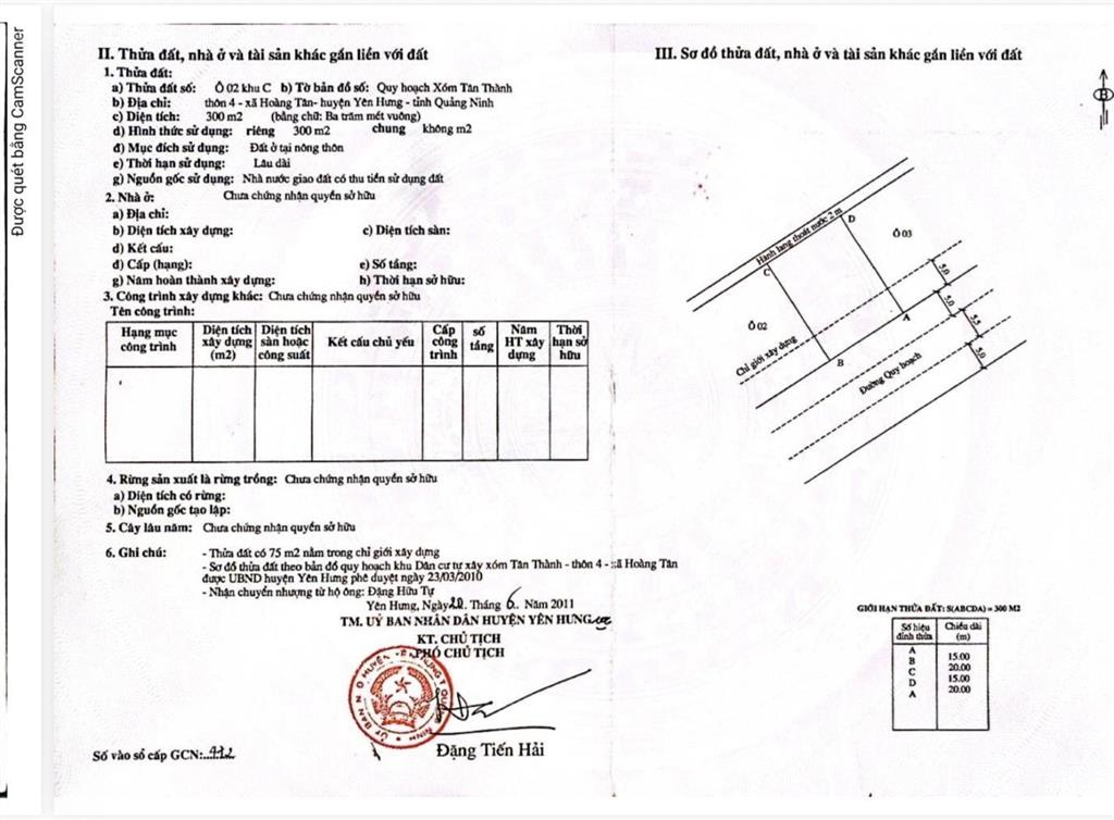 Bán đất tân thành, hoàng tân cũ (phường hà an mới) lõi dự án hạ long xanh