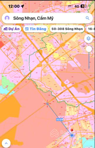 Lô đất 1363m2 cực đẹp tại xã xuân đường cách cổng sân bay 2,5km