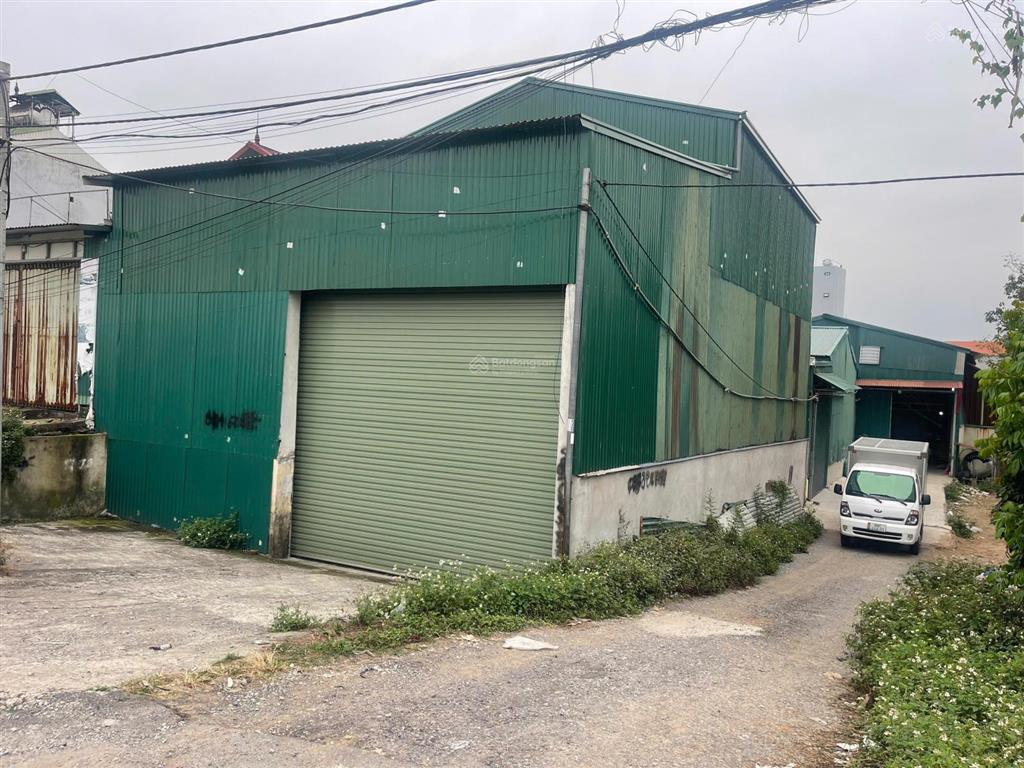 Lô góc 159m2, mặt đường chân đê dương hà phù đổng, mt 9.5m, sẵn xưởng cho thuê, không quy hoạch