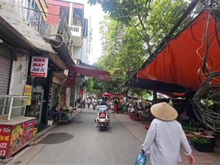 Mặt phố cống thôn hồ sen yên viên, 162m2 mt6.5m, ngã 4 chợ sầm uất, vỉa hè rộng, kd a  z cực tốt