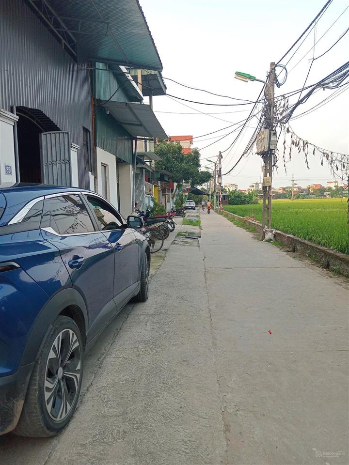 Nhà 2t sẵn ở/cho thuê thôn trung dương hà46m2 mt5m20m ra oto tránhdân cư đôngđường đang mở đẹp