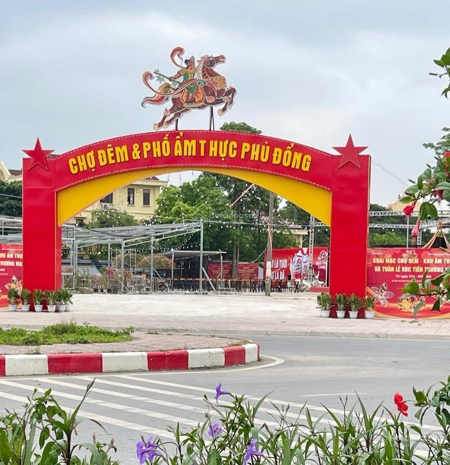 50m2 lô góc mặt phố vip đặng công chất, yên viên, 1 mặt ngõ ô tô 1 mặt phố, thuận tiện xây dựng, kd