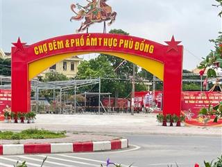 50m2 lô góc phố ẩm thực đặng công chất yên viên phù đổng mới1 mặt ngõ oto1 mặt phốdan cư đông