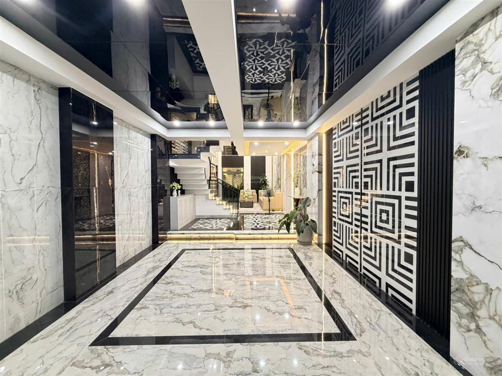 Nhà phố luxury mặt tiền kênh thạnh lộc 37 an phú đông 7.8 tỷ