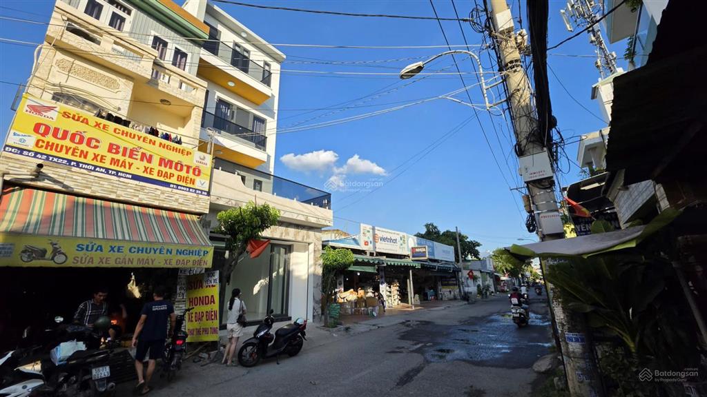 Nhà mặt tiền kinh doanh thạnh xuân 22, p. thới an, mới ngay chợ minh phát