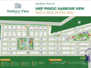 Chính chủ nán đất nền dự án hiệp phước harbour view, 1,55 tỷ, 85m2, giá cực chất