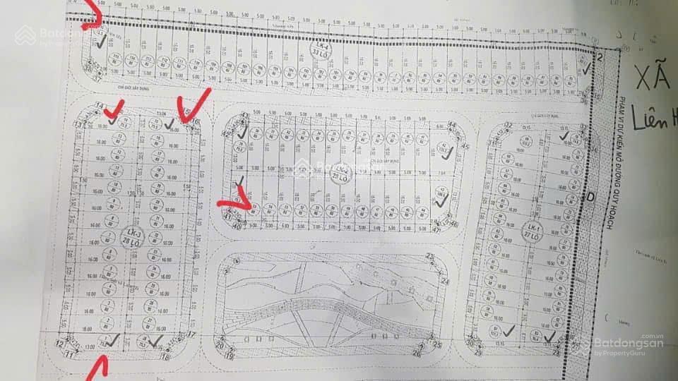 Chính chủ bán đất đấu giá tại x4 hà phong, liên hà làn 1 đường 12m dt 63m2 mt 4,5m khe thoáng 3m