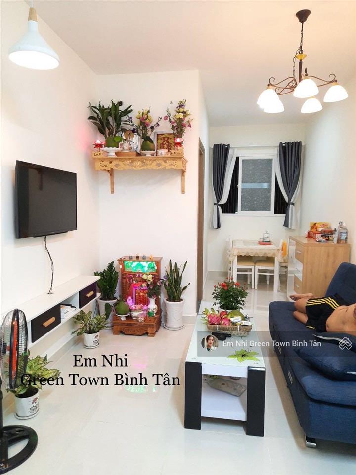 Cho thuê căn full nội thất  2pn1wc cc green town.  em nhi 0906 380 ***