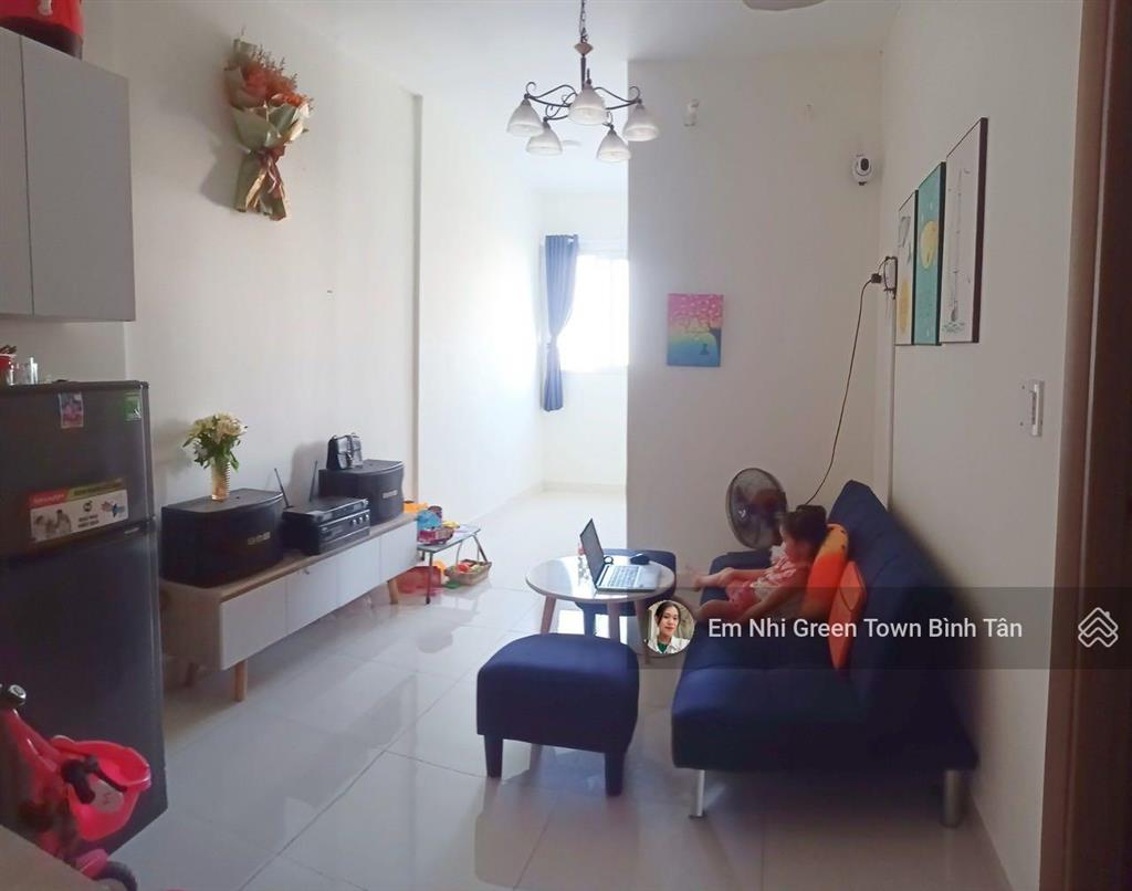 Cho thuê căn full nội thất  2pn1wc cc green town.  em nhi 0906 380 ***