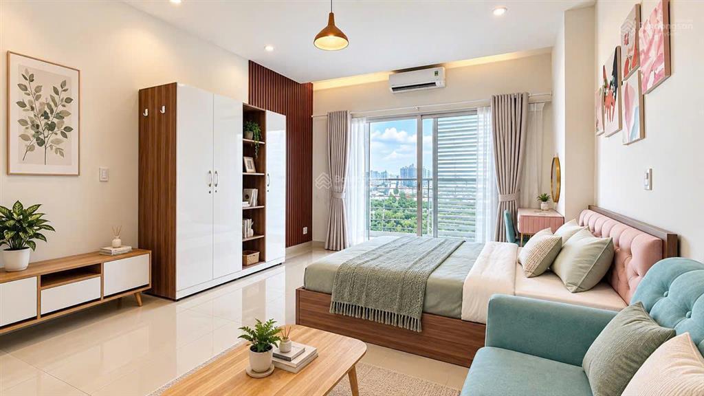 Cho thuê officetel sunrise city north full nội thất, có ban công  chỉ 13tr/tháng