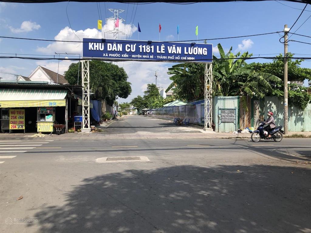 Đất kdc sài gòn south  1181 lê văn lương phước kiển