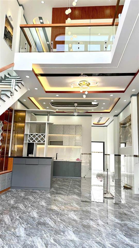 Bán nhà mới xây sổ hồng riêng diện tích 100m2 xuân thới đông hóc môn giá 5,2 tỷ
