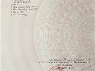 Chính chủ gửi bán lô đất siêu đẹp gần đh bách khoa cs2 tại ấp kim ngưu, tân tiến