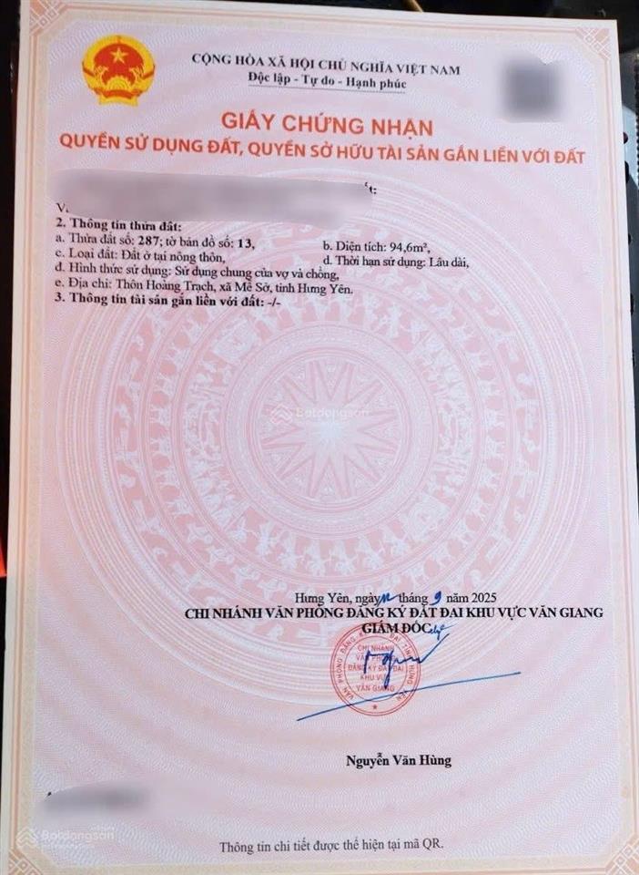 Rẻ nhất thị trường 1 lô tại hoàng trạch, mễ sở ngay gần vành đai 4 cơ hội cuối để bắt đáy