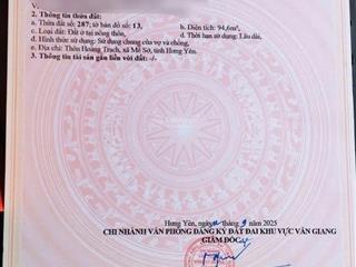 Rẻ nhất thị trường 1 lô tại hoàng trạch, mễ sở ngay gần vành đai 4 cơ hội cuối để bắt đáy