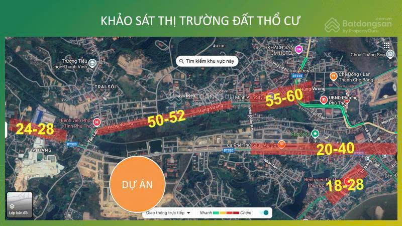Đất việt green park  đất nền dự án tại thị xã phú thọ