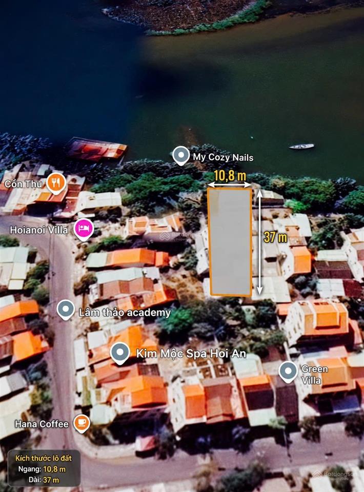 View sông hội an 401m2 full odt 2 phút đảo ký ức, phố cổ hội an  phù hợp villa & boutique stay