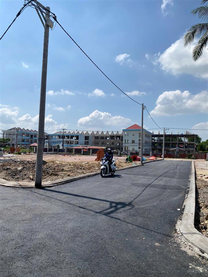 Đất hoàng minh chánh khu dân cư hoá an kế trường tiểu học
